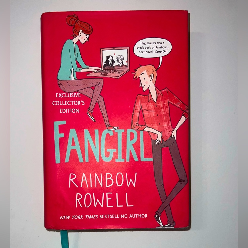 “Fangirl” Exclusive Collector’s Edition Hard Cover Book